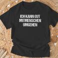 Ich Kann Gut Mitschen Absen T-Shirt Geschenke für alte Männer