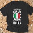 Ich Muss Nur Nach Italien Urlaub T-Shirt Geschenke für alte Männer