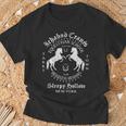 Ichabod Crane Equestrian School Sleepy Hollow T-Shirt Gifts for Old Men