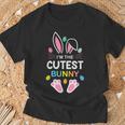 I'm The Cutest Bunny Rabbit Happy Easter Matching Family T-Shirt Gifts for Old Men