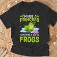 I'm Not A Princess I Just Kiss A Lot Of Frogs T-Shirt Gifts for Old Men
