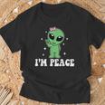 I'm Peace Alien Couples Matching Valentine's Day T-Shirt Gifts for Old Men