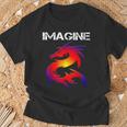 Imagine Fantasy Dragon Style Great For T-Shirt Gifts for Old Men