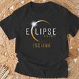 Indiana Total Solar Eclipse 2024 Totality April 8 Women T-Shirt Gifts for Old Men