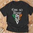 Ireland Celtic Trinity Knot Triquetra Irish Erin Go Bragh T-Shirt Gifts for Old Men
