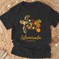 Islamorada Fl Florida Keys Vintage Tribal Sea Turtle T-Shirt Gifts for Old Men