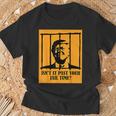 Isn't It Past Your Jail Time Us Trump Americans T-Shirt Gifts for Old Men