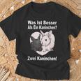 Was Ist Besser As A Rabbit T-Shirt Geschenke für alte Männer