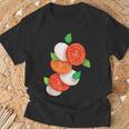 Italian Caprese Salad Tomato Basil Mozzarella Foo T-Shirt Geschenke für alte Männer