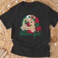 Italienisches Mädchen Retro-T-Shirt, Stolzes Design im Vintage-Stil Geschenke für alte Männer