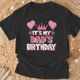It's My Dad's Birthday Celebration T-Shirt Gifts for Old Men