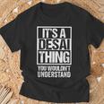 It's A Desai Thing You Wouldn't Understand Family Name T-Shirt Gifts for Old Men