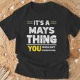 It's A Mays Thing You Wouldn't Understand Family Name T-Shirt Gifts for Old Men