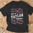 It's A Taylor Thing Proud Family Surname Taylor T-Shirt Gifts for Old Men