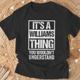 It's A Williams Thing You Wouldn't Understand Family Name T-Shirt Gifts for Old Men