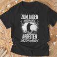 Jäger Zum Hagen Born Saying Deer Hunting T-Shirt Geschenke für alte Männer