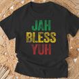 Jah Bless Yuh Patois Jamaican Slang T-Shirt Gifts for Old Men