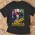 Javier Milei Presidente 2023 America Libre De Socialismo T-Shirt Gifts for Old Men