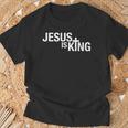 Jesus Is King T-Shirt Geschenke für alte Männer