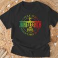July 4Th Junenth 1865 Because My Ancestors Women T-Shirt Gifts for Old Men