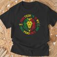 Junenth Is My Independence Day Lion Free Ish Since 1865 T-Shirt Gifts for Old Men