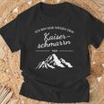 Kaiserschmarrn & Berge T-Shirt, Blau, Wandern Motiv-Shirt Geschenke für alte Männer