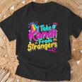 I Take Kandi From Strangers Edm Techno Rave Party Festival T-Shirt Gifts for Old Men