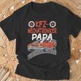 Kfz Mechatroniker Papa Schrauber Und Mechatroniker T-Shirt Geschenke für alte Männer