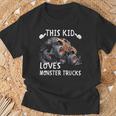 This Kid Loves Monster Trucks Boys And Girls T-Shirt Gifts for Old Men