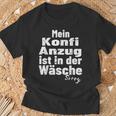 Konfirmanden Konfi Suit In Der Wäsche Confirmation T-Shirt Geschenke für alte Männer