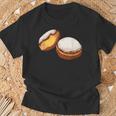 Krapfen Faschingskrapfen Berlin Pancakes T-Shirt Geschenke für alte Männer