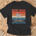 Krav Maga Es Mi Superpoder Krav Maga Camiseta unisex Regalos para ancianos