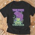 La Rana Susurradora La Rana Meditadora Camiseta unisex Regalos para ancianos