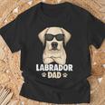 Labrador Dog Dad T-Shirt Geschenke für alte Männer