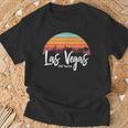 Las Vegas Nevada Sunset Vintage Retro Skyline T-Shirt Geschenke für alte Männer