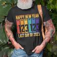 Last Day Of 2023 123123 Happy New Year 123123 New Year Eve T-Shirt Gifts for Old Men