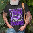 My Last Day Of Day Chemo Hodgkin's Lymphoma Awareness T-Shirt Gifts for Old Men
