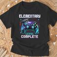 Last Day Of Elementary Level Complete Graduation Him Boys T-Shirt Gifts for Old Men