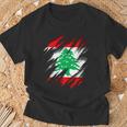Lebanese Flag S T-Shirt Geschenke für alte Männer