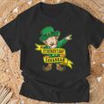 Leprechaun Dabbing Happy Saint Patrick's Day In Savannah T-Shirt Gifts for Old Men