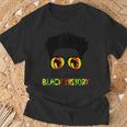 Little Mister Black History Month Boys Kid African Toddler T-Shirt Gifts for Old Men
