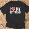 I Love My Bf Boyfriend T-Shirt Gifts for Old Men