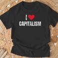 I Love Capitalism Capitalism Capitalists T-Shirt Geschenke für alte Männer