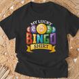 My Lucky Bingo Bingo Player T-Shirt Gifts for Old Men