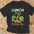 Lunch Lady Squad Cafeteria Worker Dinner Lady Cooking T-Shirt Gifts for Old Men