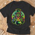 Lurking Leprechaun Lore St Patrick's Day Horror T-Shirt Gifts for Old Men