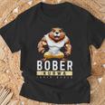 Lustige Bober Bóbr Kurwa Polnisch Kurwa Bober T-Shirt Geschenke für alte Männer