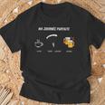 Ma Journèe Parfaite Parachutisme Parachutiste Drôle T-Shirt Cadeaux pour les vieillards