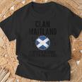 Maitland Clan Scottish Family Name Scotland Heraldry T-Shirt Gifts for Old Men
