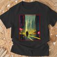 Futuristic Gifts, Cyberpunk City Shirts, Japanese Text Shirts, Futuristic Shirts, Cyberpunk Shirts, Human Shirts